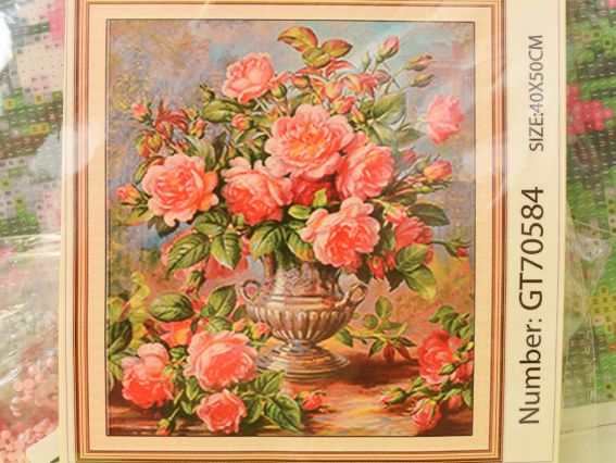 GT 70584 Мамины розы, набор для творчества со стразами 188113 GT 70584 Мамины розы, набор для творчества со стразами 188113