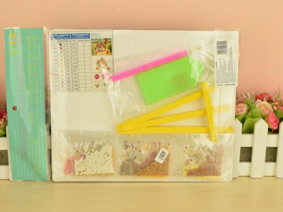 Картина стразами 5D JA20612 Вдалий день (Їжачок.) набір 188383 Діамантові ручки