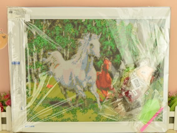 Картина стразами 188116 Назустріч вітру 40*50 см Діамантові ручки GT71319