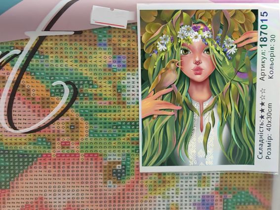 Лісова красуня 187015 набір для творчості зі стразами Go to Art