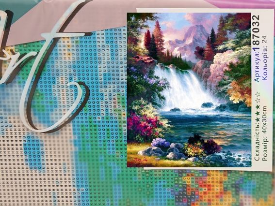 Зачарований світ, 187032 набір для творчості зі стразами Go to Art