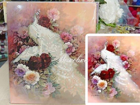 Павлины Go to Art, 189354 набор для творчества со стразами 5D 