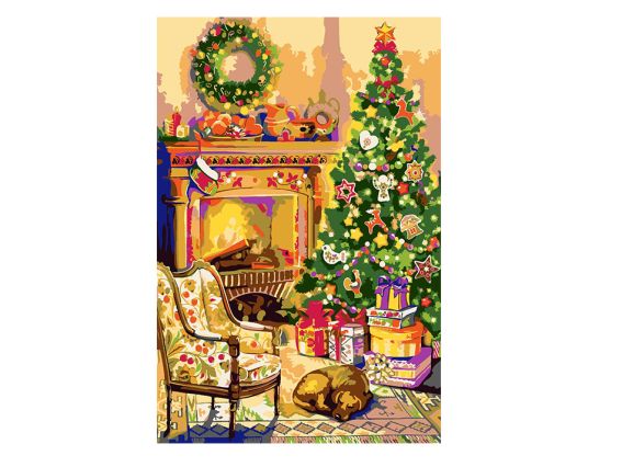 Go to Art Роспись по номерам Праздничный вечер. Худ Гарбуз 180574