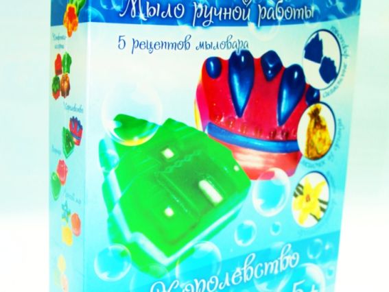 Набор для создания мыла Королевство, ТМ Идейка, 941103