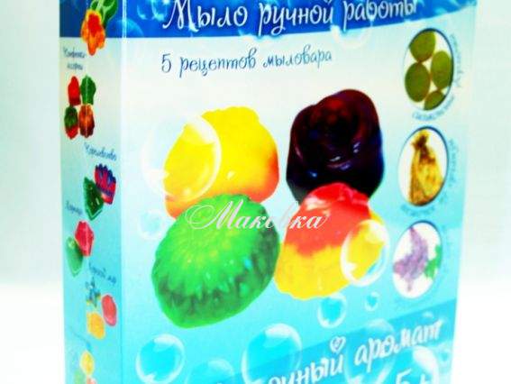 Набор для создания мыла Цветочный аромат, ТМ Идейка, 941106