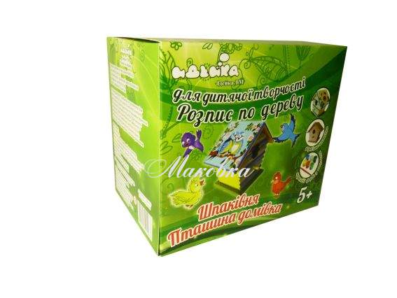 Набор для росписи Скворечник, Птичий домик, ТМ Идейка, 94222 Набор для росписи Скворечник, Птичий домик, ТМ Идейка, 94222