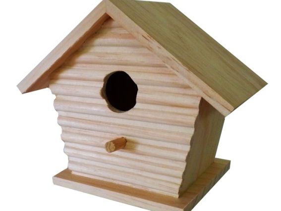 Скворечник 18х10.5х15 см деревянный, LY1013016 Скворечник 18х10.5х15 см деревянный, LY1013016