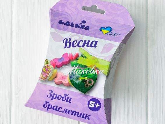 Набор для изготовления браслета ВЕСНА, Идейка 97052