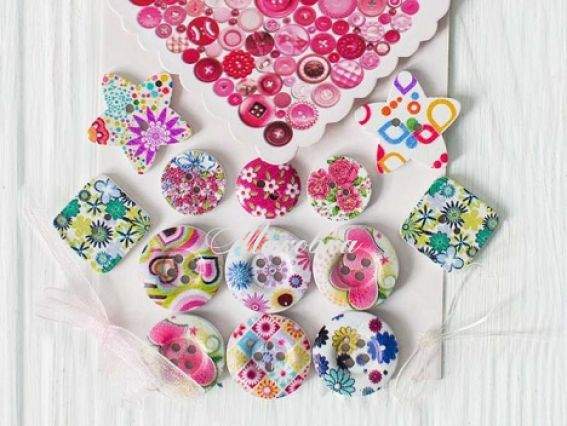 Набор деревянных пуговиц ФРАНЦУЗСКИЕ МЕЧТЫ Идейка 97054 Набор деревянных пуговиц ФРАНЦУЗСКИЕ МЕЧТЫ Идейка 97054