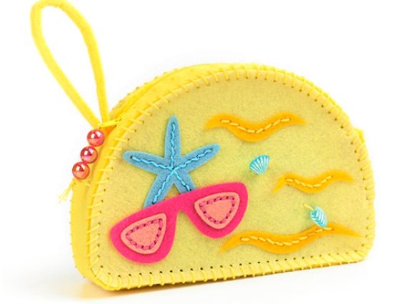 97063-3 Сумочка "Літні розваги" Ідейка Набір для шиття з фетру,  Набір для творчості.