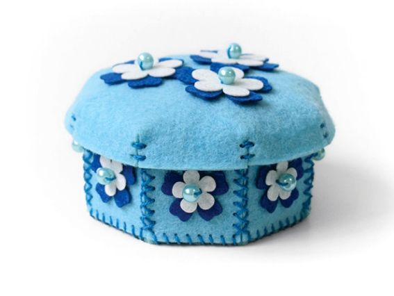 97072 Шкатулка "Ніжність" Ідейка Набір для шиття з фетру,  Набір для творчості.