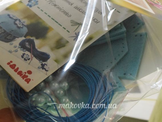 97072 Шкатулка "Ніжність" Ідейка Набір для шиття з фетру,  Набір для творчості.