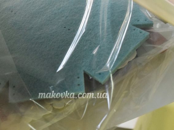 97072 Шкатулка "Ніжність" Ідейка Набір для шиття з фетру,  Набір для творчості.