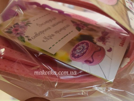 97074 Шкатулка "Мрія " Ідейка Набір для шиття з фетру,  