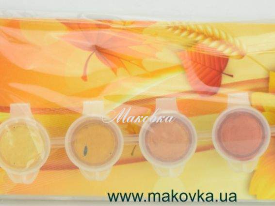 Набор акриловых красок Краски осени, металлик, 6 шт, Идейка 98104 Набор акриловых красок Краски осени, металлик, 6 шт, Идейка 98104