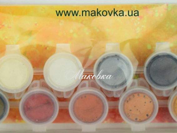 Набор акриловых красок Сияющие краски, металлик, 6 шт, Идейка 98106 Набор акриловых красок Сияющие краски, металлик, 6 шт, Идейка 98106