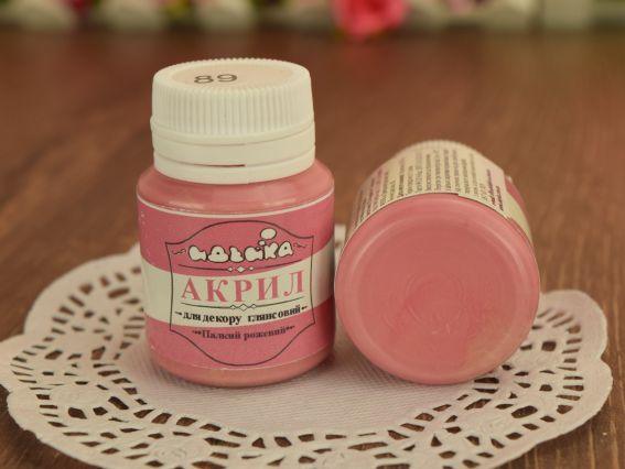Акриловая краска для декора №89 палкий рожевий 20 мл Идейка 98289 Акриловая краска для декора №89 палкий рожевий 20 мл Идейка 98289