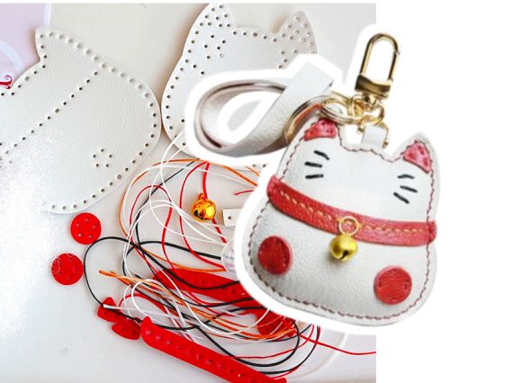 Набір для шиття Підвіска Кіт білий КМР-001