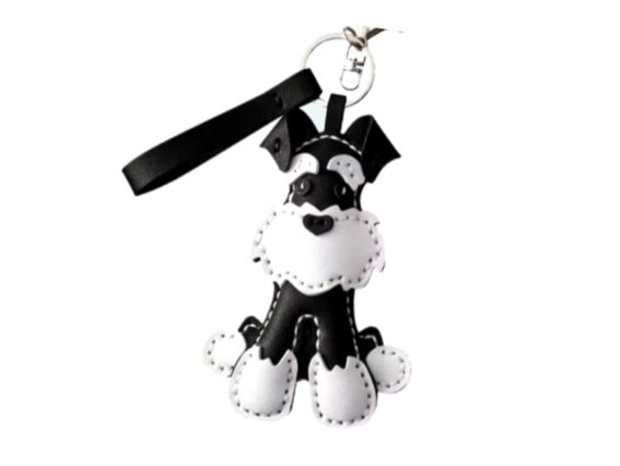 Підвіска Пес , комплект для шиття зі штучної шкіри, Набір для творчості. КМР-002