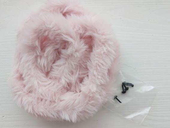 ПУХ-01 Пухнастик Світло-Рожевий, Набір для творчості із пухнастим дротом, Маковка