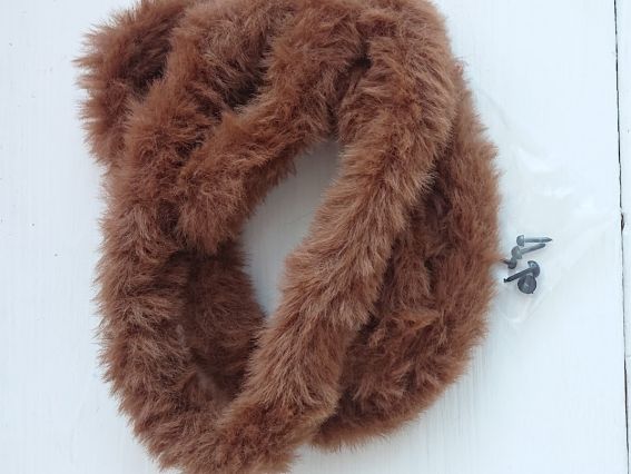 ПУХ-03 Пушистик Шоколадный, Набор для творчества с пушистой проволокой, Маковка