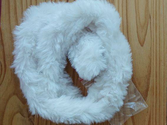 ПУХ-07 Пушистик Молочный, Набор для творчества с пушистой проволокой, Маковка