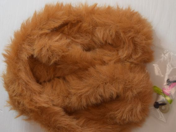 ПУХ-11 Пушистик коричневый, Набор для творчества с пушистой проволокой, Маковка