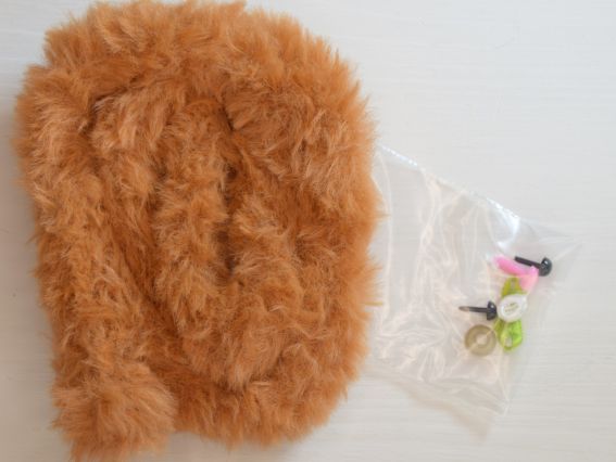 ПУХ-11 Пушистик Рыже-коричневый, Набор для творчества с пушистой проволокой, Маковка