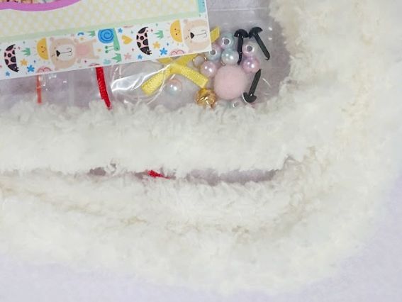 Пухнастик Світло Білий ПУХ-14, Набір для творчості із пухнастим дротом, Маковка