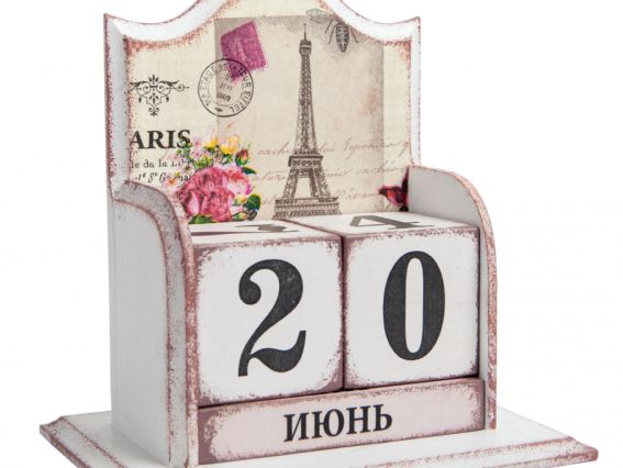 Д-001 Н-р для творчості Декупаж Вічний календар УМНЯШКА