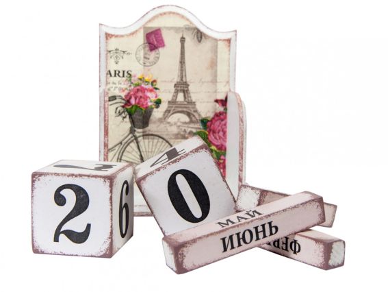 Д-001 Н-р для творчості Декупаж Вічний календар УМНЯШКА