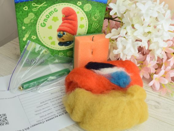 ВАЛ-005 Набір для творчості Валяння Гномик УМНЯШКА