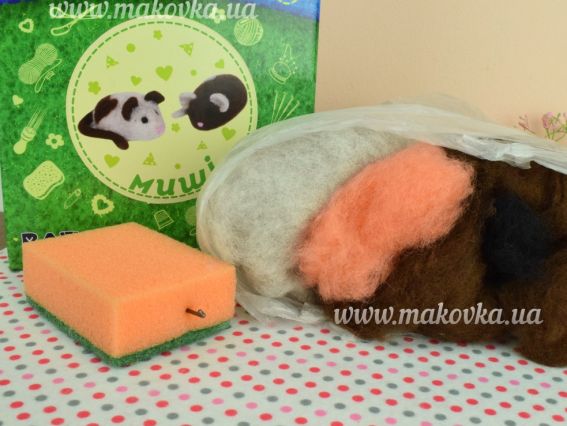 ВАЛ-009 Набір для творчості Валяння "Миші" УМНЯШКА