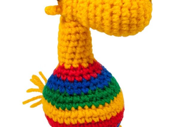 ВК-004 набір для творчості Вязання гачком іграшка "Жирафчик" УМНЯШКА