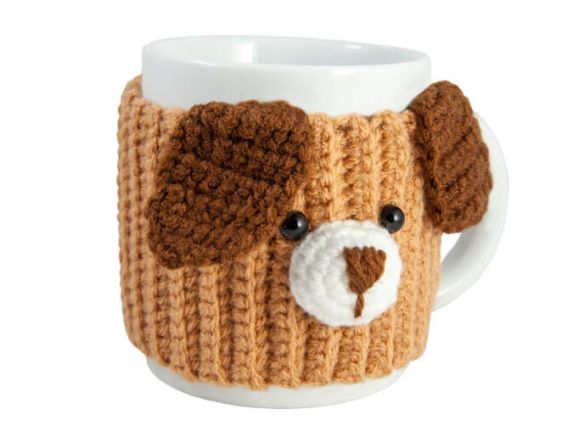 ВК-008  набір для творчості В'язання гачком аксесуару "Чохол для чашки " УМНЯШКА