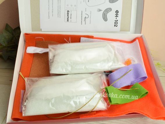 Фетровая игрушка Тигрики, ФН-102  ВДВ, набор для шитья из фетра игрушки