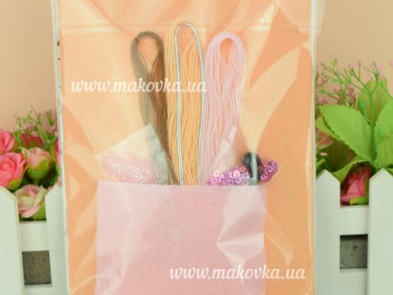 ФН-87 Зайчик Набор для шитья игрушки из фетра, ВДВ Набор для творчества. Фетровые игрушки 