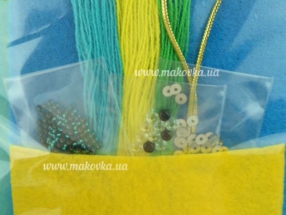 ФН-88 Черепашка Набір для шиття іграшкі з фетру,  ВДВ Набір для творчості. Фетрові іграшки