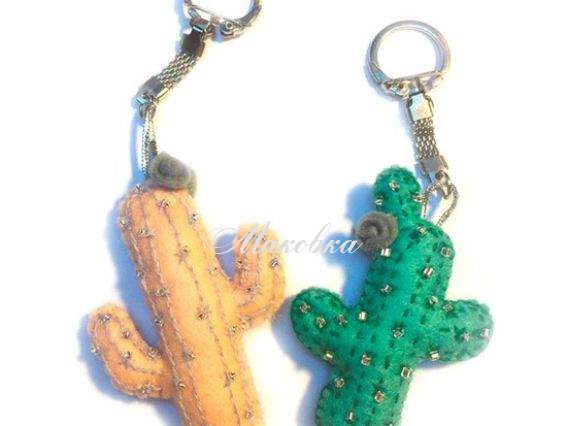 Набор для шитья Кактусы Брелоки НБ-004 , фетр, ВДВ Набор для шитья Кактусы Брелоки НБ-004 , фетр, ВДВ