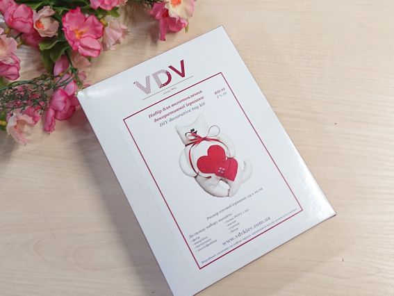 Фетровая игрушка Кот Себастьян , ФН-99 ВДВ, набор для шитья из фетра игрушки