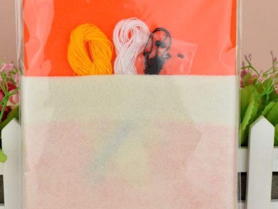 ФН-02 Лисичка  чохол для телефону , набір для шиття з фетру,  ВДВ Набір для творчості