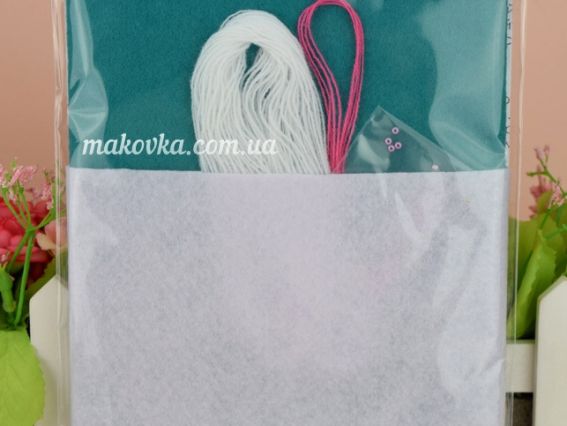 ФН-03 Котик чохол для телефону , набір для шиття з фетру,  ВДВ Набір для творчості