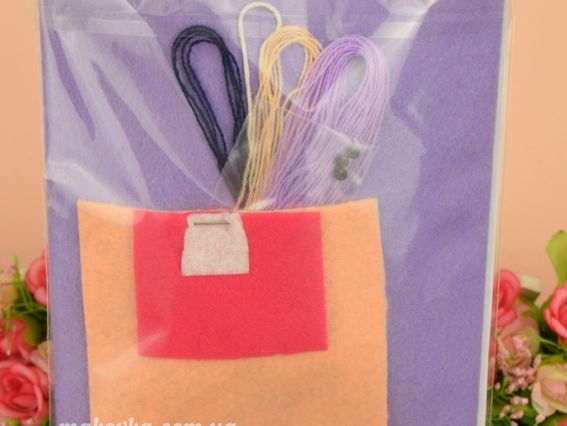 ФН-68 Набір для шиття іграшкі Слоненятко (фетр), ВДВ Набір для творчості. Фетрові іграшки