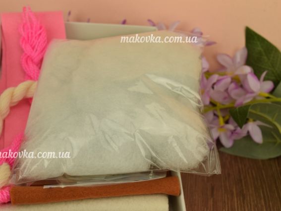 ФН-91 Киса Лиза Набор для шитья игрушки из фетра, ВДВ Набор для творчества. Фетровые игрушки 