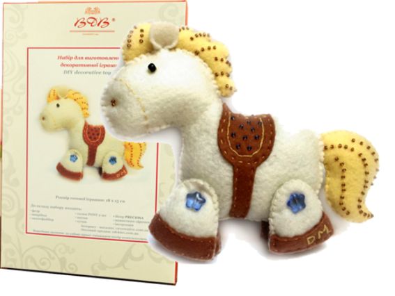 Набор для шитья игрушки Лошадка ФН-94 , фетр, ВДВ