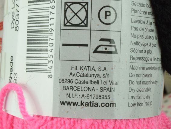 Шапочка Панда набір для в'язання Katia