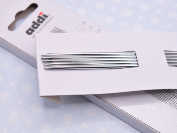Панчішні в'язальні сталеві спиці ADDI 150-2/2.25-20  довжина 20 см, 5шт, №2,25 мм