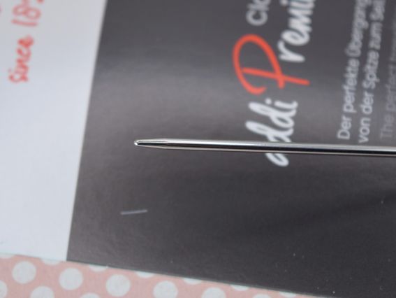 Круговые вязальные спицы ADDI 105-7/2-40 на золотой леске, из латуни, длина 40 см, №2 мм