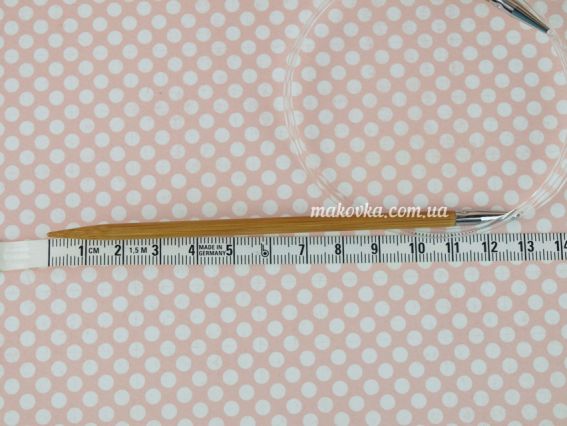 2032-7 Кругові бамбукові спиці Bamboo, Dark Patina, 80 см (32"), 4,5мм ChiaoGoo