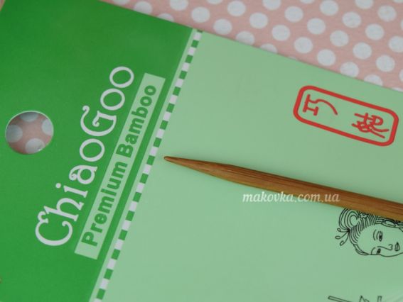 2040-4 Кругові бамбукові спиці Bamboo, Dark Patina, 100 см (40"), 3,5мм ChiaoGoo